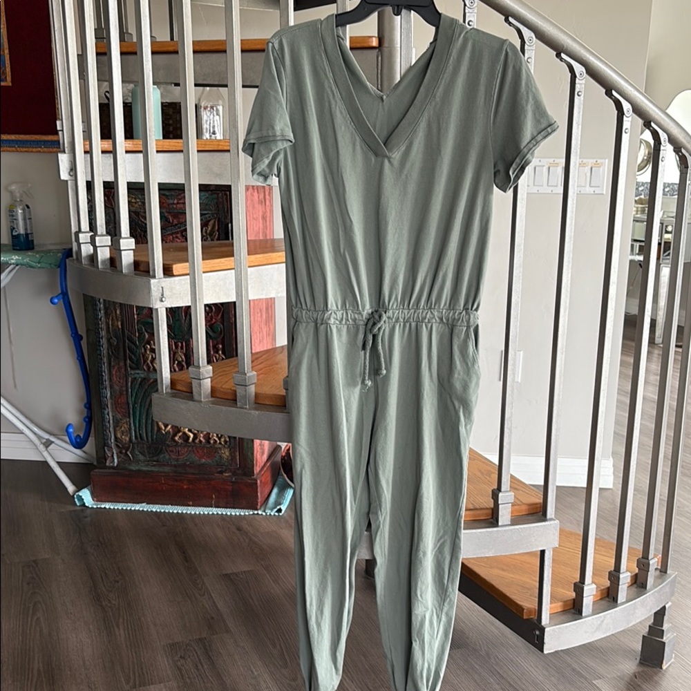 Women's Green Jumpsuit